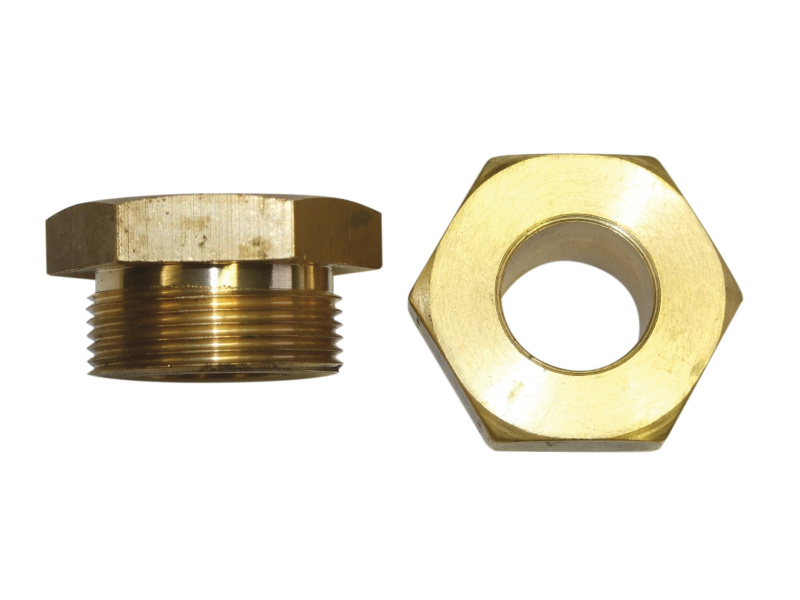 Hokinson Brass Back Nut for 18mm Spindle