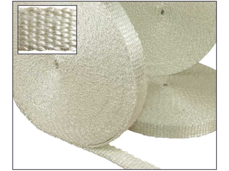 Glass Webbing Tape 75mm wide x 3mm thick 30M Roll