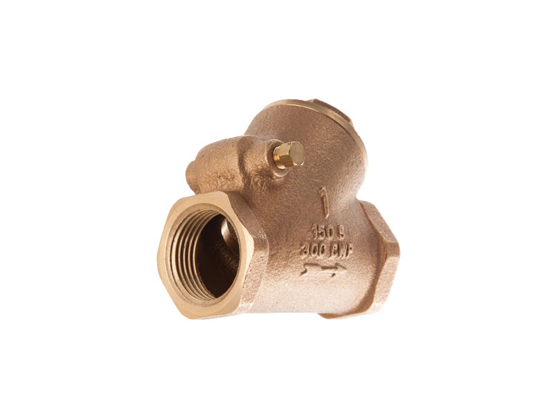 1 1/4" BSP Parallel Bronze Swing Check Valve PN20