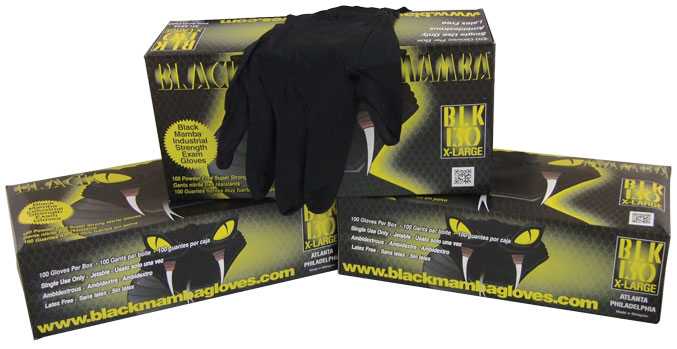 Standard Grip Black Mamba Disposable Gloves