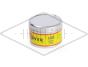 Lapping Compound - Yellow Very Fine 3oz