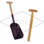 Replacement Wooden Handle for 6" x 10" x 23" Firing Shovel