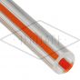 11 3/4" Long x 1/2" OD Red Line Gauge Glass Tube