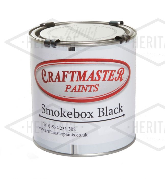 Craftmaster Smokebox Black Paint Satin - 500ml
