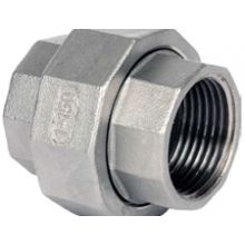 1" BSP S/Steel Conical Seat Union 150 PSI