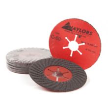 60 Medium Grit Semi-Flex Disc 115 x 22mm 5 Pack