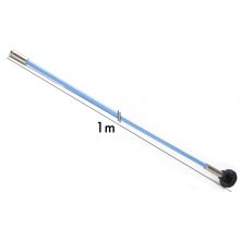 Blue Tube Cleaning Rod & Knob Handle 1 Mtr
