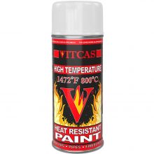 Heat Resistant Spray Paint 400ml - White