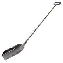 Clinker Shovel 6" x 10" x 6ft - Metal Long Handle (D)