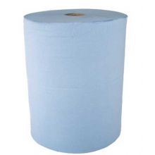 2-Ply Blue Paper Roll - 37cm x 37cm - 1 x 1000 Sheet Roll