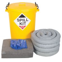 General Purpose Spill Kit - Plastic Drum - Absorbs 90L