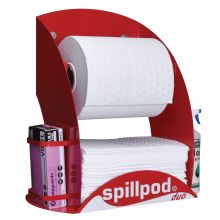 SpillPod Duo (Oil & Fuel) - Quick-rip Absorbent Roll
