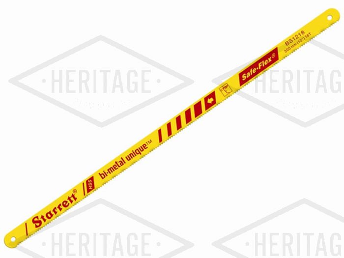 Starrett Bi-Metal Hacksaw Blade 12" Long 18 TPI