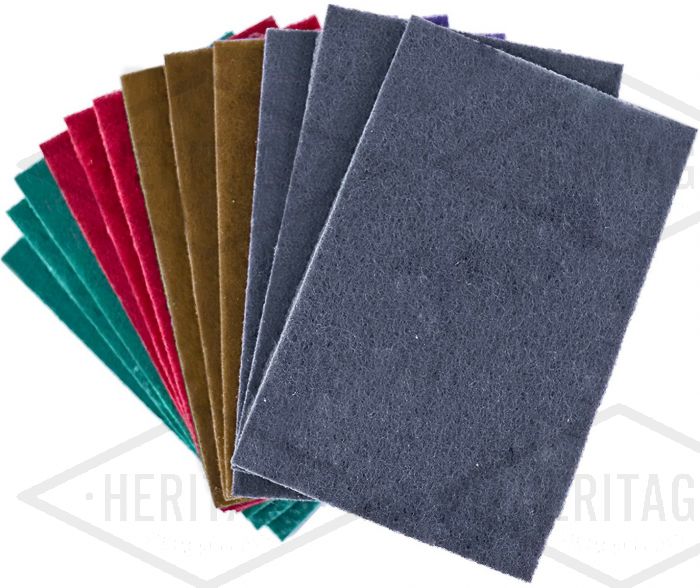 Fibre Hand Pads Multi Purpose Pack of 12 Mixed Grit