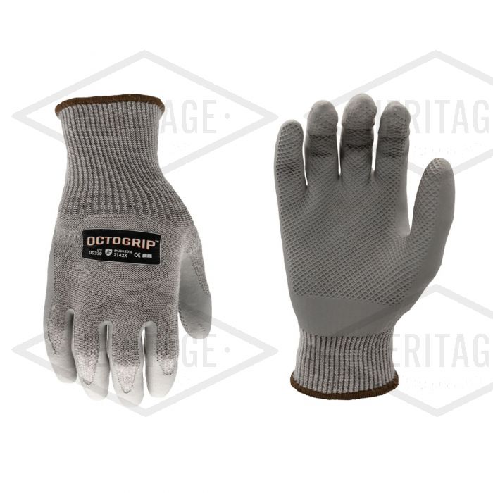 Heavy Duty Series Octogrip Grip Glove
13g Poly/Cotton Latex Palm