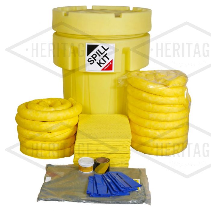 Chemical Spill Kit - Overpack Drum - Absorbs 250L