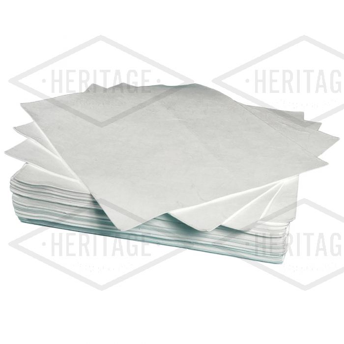 Oil and Fuel Anti-Static Absorbent Pads - Absorbs 120L - Pack of 100
