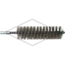 1 1/2" Dia. x 6" LG Stainless Steel Tube Brush 1/2" Whit Male Con.