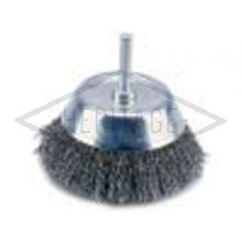 40mm Dia. Cup Brush 0.3mm Steel Wire C/W 6mm Shank