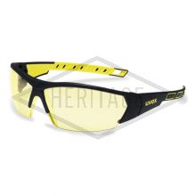 Uvex i-works Safety Glasses - Yellow Lens