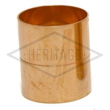 Plain Copper Straight Coupling  for Tundish 54mm