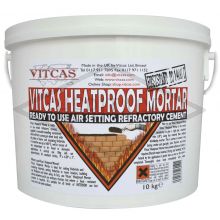 Heatproof Mortar 10KG Bucket