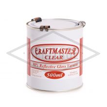 Craftmaster Clear Gloss Varnish - 500ml
