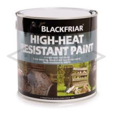 Blackfriars Heat Resistant Paint Black - 2.5Ltr