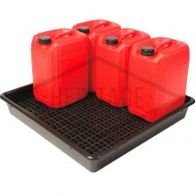 5 x 25L Drum Tray With Removeable Base Grid