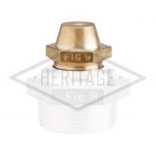 1/2" BSPT Fig 9 Style Fusible Plug