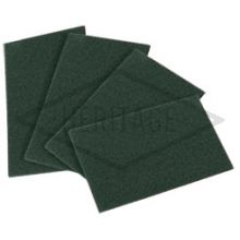 Heavy Duty Dark Green Hand Pad 230 x 150mm (Pack10) 240 Grit