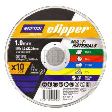 Clipper Multi-Purpose Cutting Disc 115mm - Pack of 10