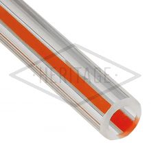 2m Long x 3/4" OD Red Line Gauge Glass Tube