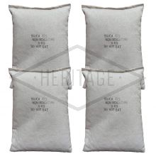 White Silica Gel In Sewn Cotton Bags : 4 x 5Kg Bags