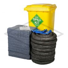 EVO Universal Spill Kit - Wheelie-bin - Absorbs 240L
