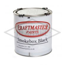 Craftmaster Smokebox Black Paint Satin - 500ml