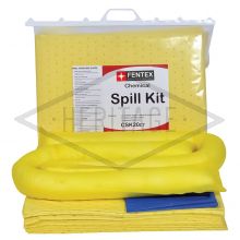 Chemical Spill Kit - Clip-top Bag - Absorbs 20L