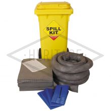 General Purpose Spill Kit - Wheelie-bin - Absorbs 240L