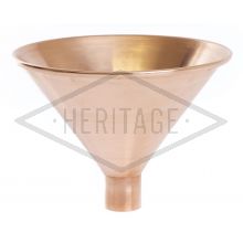 Round Copper Tundish with 42mm Dia.Plain Tail