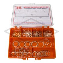 Copper Washer Kit 115 PCE - Metric 7 sizes 
