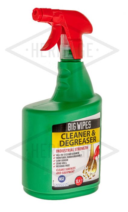 Big Wipes Cleaner & Degreaser 1 Litre Spray