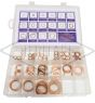 Copper Washer Kit 160 PCE - Mixed 16 Types