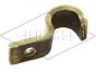1/2" Pipe Fastening Bracket - P Clip - Small - Brass