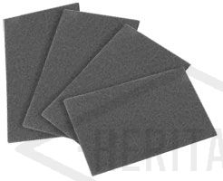 Ultra Fine Grey Hand Pad 230 x 150mm (Pack 10) 240 Grit