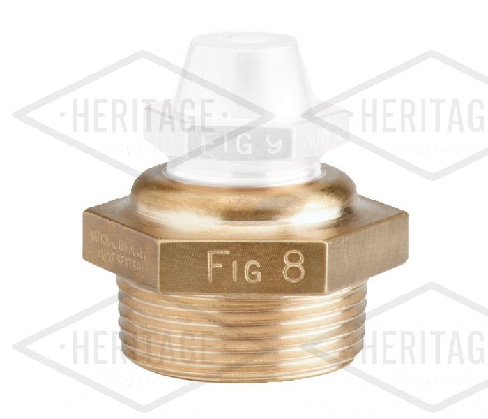 3/4" BSPT Fig 8 Style Fusible Plug