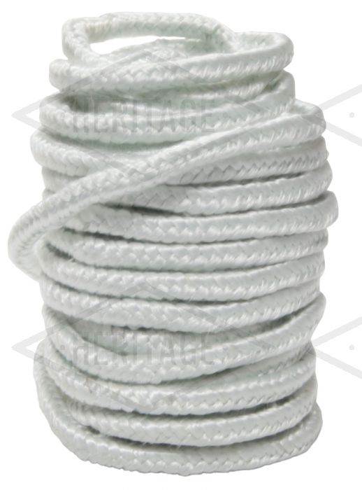 10mm Glass Hard Square Rope Lagging 10M Roll