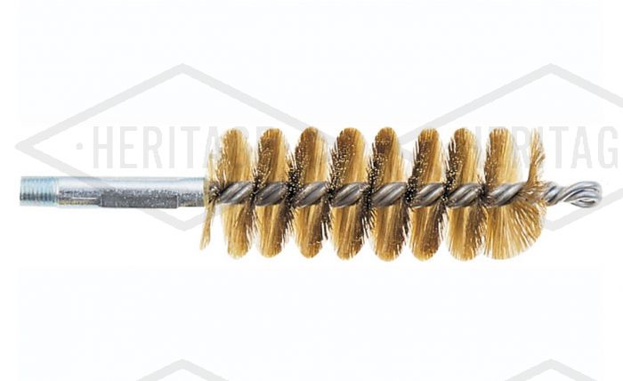 3 1/4" Dia. Brass Tube Brush C/W 1/2" Whit Male Connection