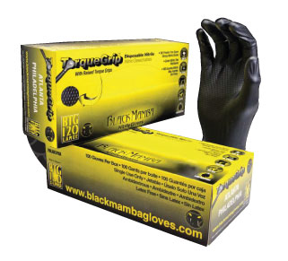 Black Mamba Torque Grip Disposable Gloves